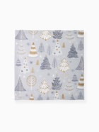 Набор сервировочных салфеток с декоративными кольцами Let it snow, 40×40 см - 2 шт., 100% хлопок, саржа 190 г/м² - Фото 10