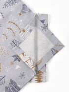 Набор салфеток сервировочных на стол, «Этель» Let it snow, 2 шт., серые, с декоративными кольцами, 40×40 см - Фото 10