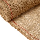 Джут натуральный, 10×1.1 м, плотность 190 г/м², плетение 34×22 - Фото 1