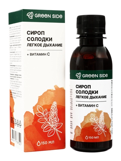 Сироп солодки Легкое дыхание, 150 мл