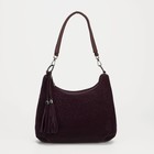 Сумка-мешок на молнии, цвет бордовый - Фото 1