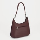 Сумка-мешок на молнии, цвет бордовый - Фото 2