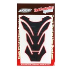 Защитная наклейка на бак мотоцикла, 20×14 см, красные полосы - Фото 2