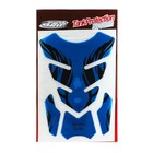 Наклейка защитная на мотоцикл, 20×14 см, синий - Фото 2