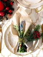 Набор салфеток сервировочных «Этель» Noble Christmas, 4 шт., бежевые, 40×40 см - Фото 3