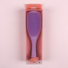 Расчёска массажная, 6,5 × 21 см, цвет МИКС - фото 25520041