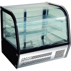 

Витрина холодильная VIATTO ABR160, 200 Вт, 146 л, от +3 до +8 °С, чёрная