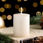 Свеча ароматическая новогодняя "Сказочного Нового года", 4×6 см, имбмирное печенье,в коробке - Фото 2
