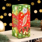 Свеча ароматическая новогодняя "Сказочного Нового года", 4×6 см, имбмирное печенье,в коробке - Фото 3