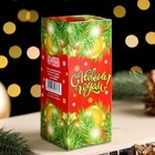 Свеча ароматическая новогодняя "Сказочного Нового года", 4×6 см, имбмирное печенье,в коробке - Фото 4