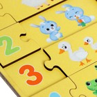 Пазл деревянный музыкальный «Считаем до 10» - фото 24365071