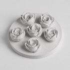 Молд силиконовый "Бутон розы" d-3 cм МИКС - Фото 3