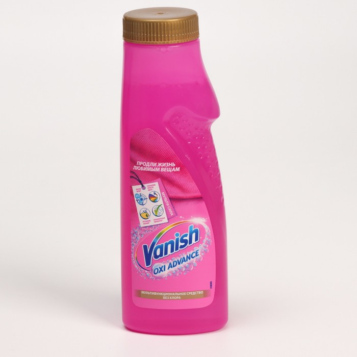 Пятновыводитель Vanish Oxi Advance, гель, кислородный, 400 мл - Фото 1