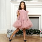 Платье детское с пышной юбкой KAFTAN, рост 110-116, розовый - Фото 1