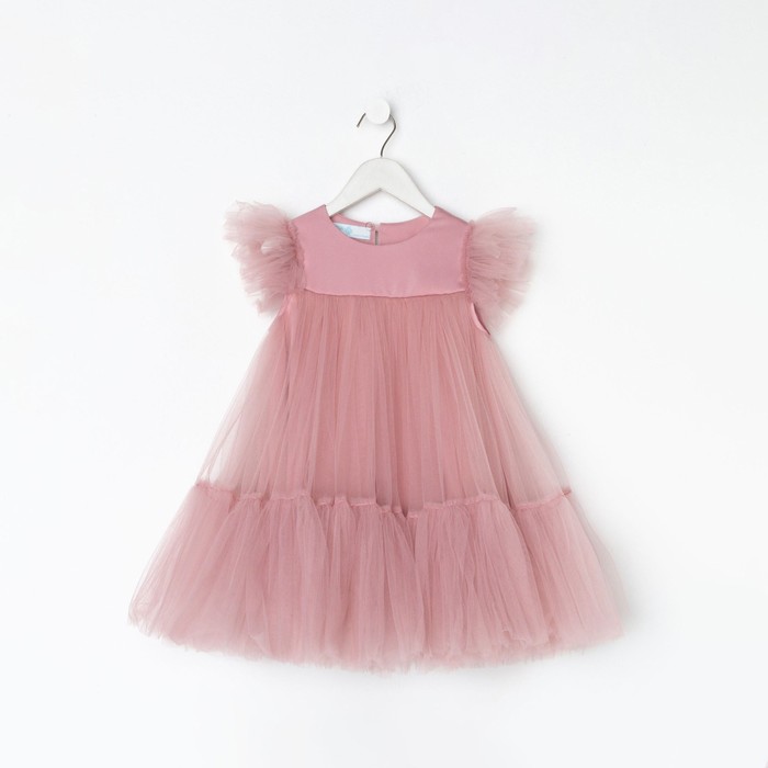 Платье детское с пышной юбкой KAFTAN, рост 110-116, розовый - фото 1926302788