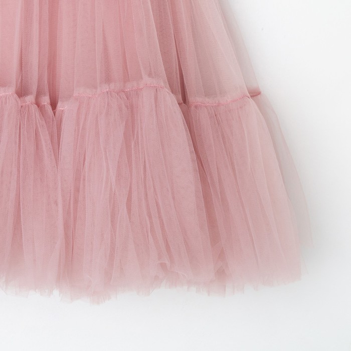 Платье детское с пышной юбкой KAFTAN, рост 110-116, розовый - фото 1926302791
