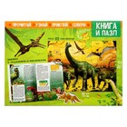 Обучающий набор «В мире динозавров», книга и пазл, уценка (помята упаковка) - Фото 8