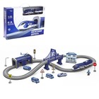 УЦЕНКА Железная дорога «Экспресс», 66 деталей, работает от батареек, МИКС - Фото 1