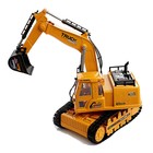 УЦЕНКА Экскаватор радиоуправляемый «Стройка», подвижный ковш, работает от аккумулятора (помята упаковка) - Фото 5