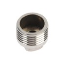 Заглушка ZEIN, 1/2", пробка, наружная резьба, нержавеющая сталь - Фото 2