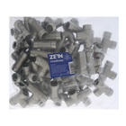 Тройник ZEIN engr, 1/2", наружная резьба, нержавеющая сталь - Фото 4