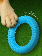 Жевательная игрушка для собак «Кусочек солнца», 8 см, TPR, голубая - Фото 2