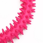 Игрушка для собак «Кольцо с шипами», 12.5 см, розовая 7112330