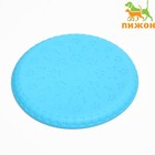 Фрисби «Косточки и лапки», 18.6 см, термопластичная резина, голубой - Фото 1