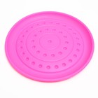 Фрисби "НЛО" , 18,6 см, жесткая термопластичная резина, розовый - Фото 5