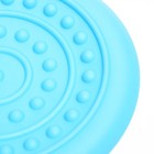Фрисби "НЛО" , 18,6 см, жесткая термопластичная резина, голубой - Фото 4
