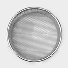 Корзинка для картофеля фри Доляна «Лонгфилд», d=9 см, внутр d=8 см, h=6 см, нержавеющая сталь, серебристая - Фото 6