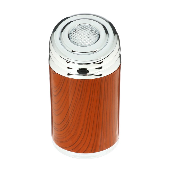 Пепельница для авто с подсветкой, коричневый - Фото 1