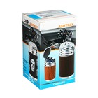 Пепельница для авто с подсветкой, коричневый - Фото 5