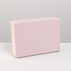 Коробка подарочная складная, упаковка, «Розовая», 21 х 15 х 7 см - фото 6496489