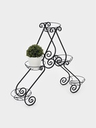 Подставка для цветов «Букет», d=17 см, цвет чёрный - Фото 6