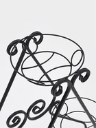 Подставка для цветов «Букет», d=17 см, цвет чёрный - Фото 7