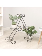 Подставка для цветов «Букет», d=17 см, цвет чёрный - Фото 9