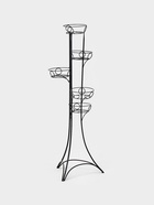Подставка для цветов «Башня», d=17 см, чёрный 7444708 Подставка для цветов «Башня», d=17 см, чёрный 7444708