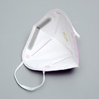 Маска респираторная Safety, 6-ти слойная, с клапаном, розовая, 5 шт. в пакете - фото 42369695