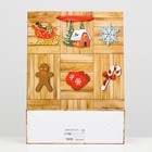 Пакет подарочный новогодний ламинированный «Игрушечный переполох» 32×42×12 - Фото 3