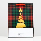 Пакет ламинированный "Золотая ёлочка" 32 х 42 х 12 (комплект 12 шт) - фото 38264793