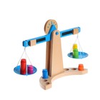 Деревянная игрушка «Весы», игровой набор - Фото 2