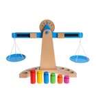Деревянная игрушка «Весы», игровой набор - Фото 4