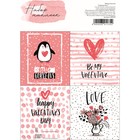 Наклейки для цветов и подарков "Happy Valentines Day", 11,3 х 8,8 см - фото 9454810