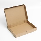 Коробка для пирога, крафтовая, 39 х 25 х 6 см - Фото 2
