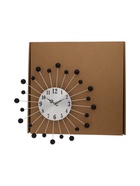 Часы настенные интерьерные «Лучики», серия: Ажур, бесшумные, плавный ход, d=34 см, циферблат 12 см  (артикул 831278)  большой выбор товаров оптом и в розницу по низким ценам с доставкой