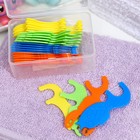 Зубные нити детские, невощеные, микс, набор 24 шт. - Фото 4