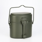 Котелок походный «Привал», 1.5 л, зеленый - Фото 2