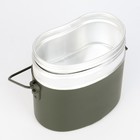 Котелок походный «Привал», 1.5 л, зеленый - Фото 6