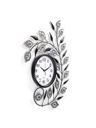Часы настенные интерьерные «Веточка с лепестками», серия: Ажур, бесшумные, плавный ход, 70×50 см, d=22 см, от батарейки 1хАА - Фото 4
